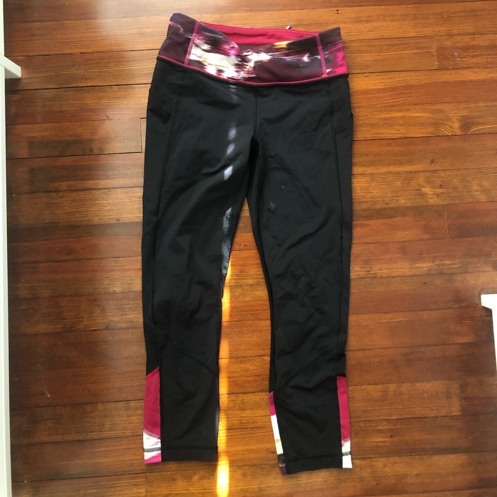 Lululemon pace rival crop size 4
